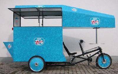 Nestle-Eiswagen